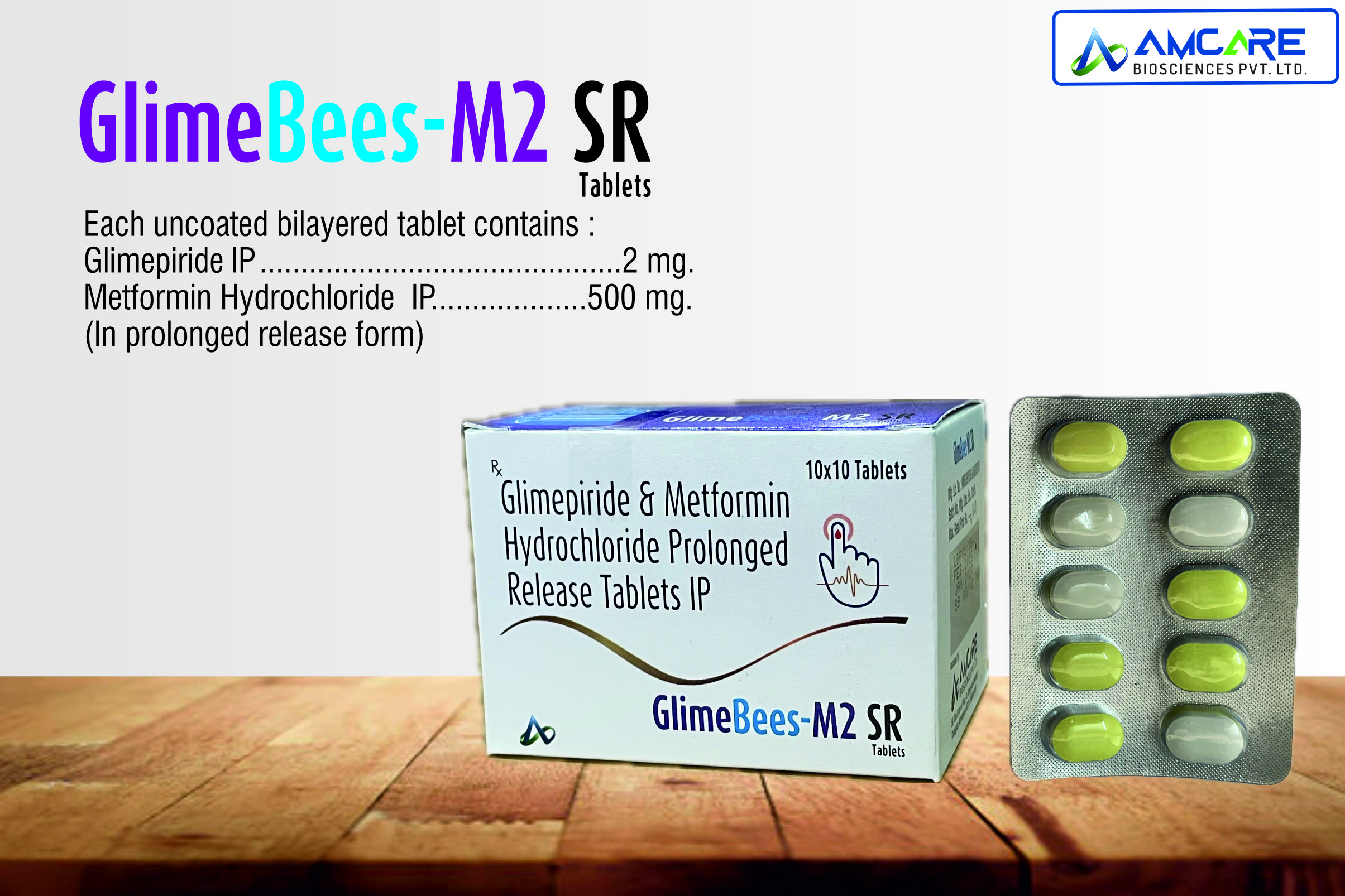 GLIMEBEES M2 SR - Amcare Biosciences