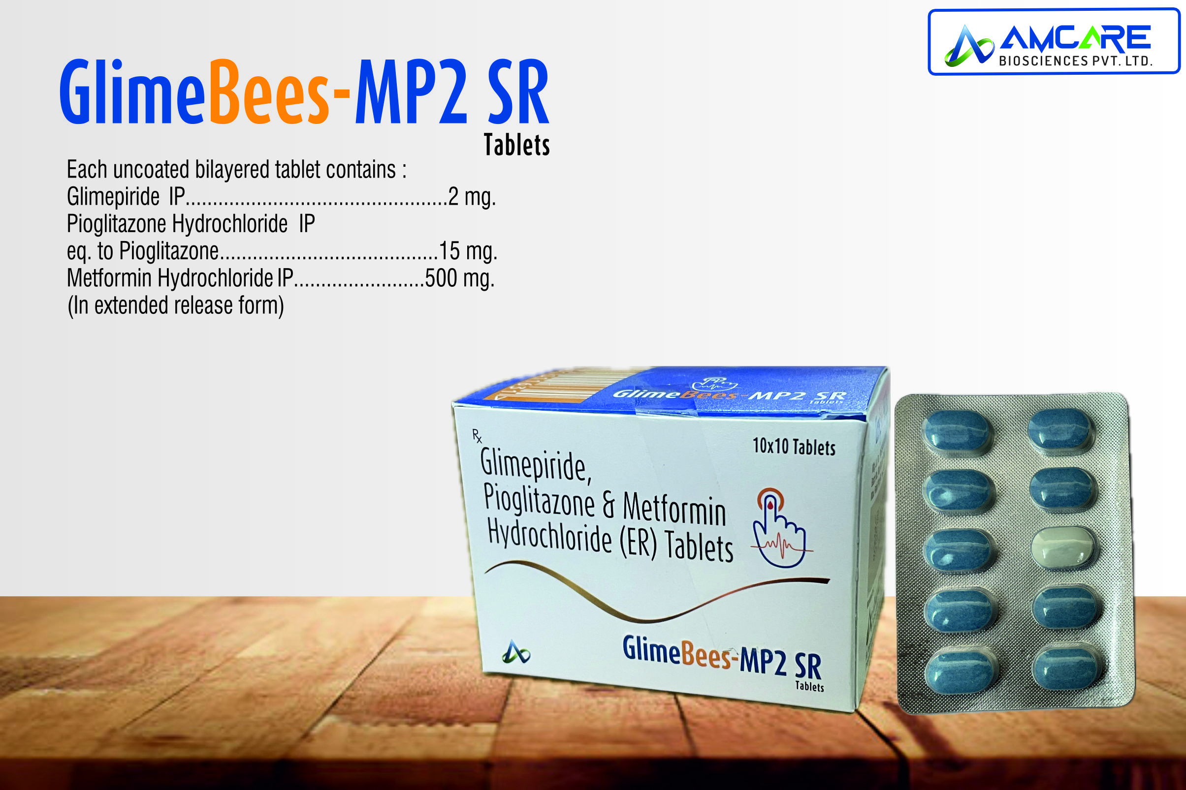 GLIMEBEES MP2 SR - Amcare Biosciences