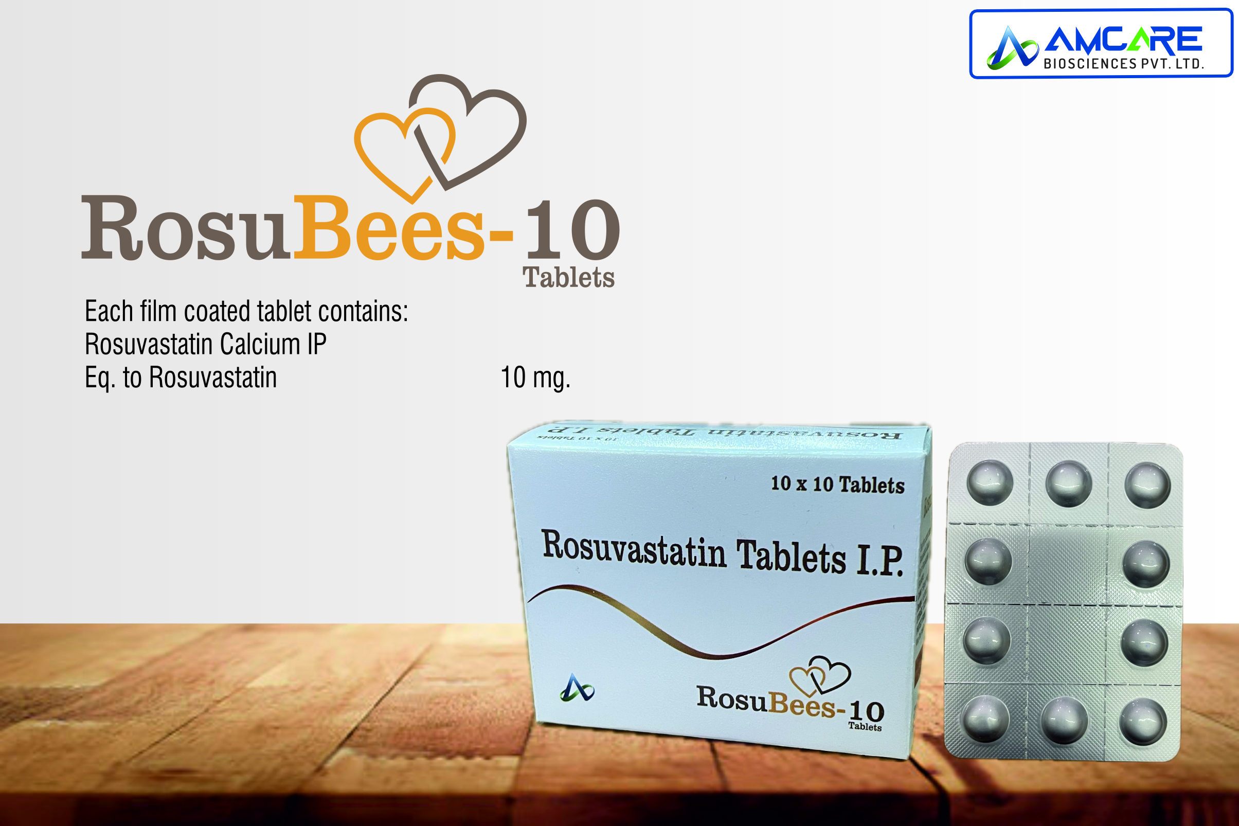 ROSUBEES-10 - Amcare Biosciences