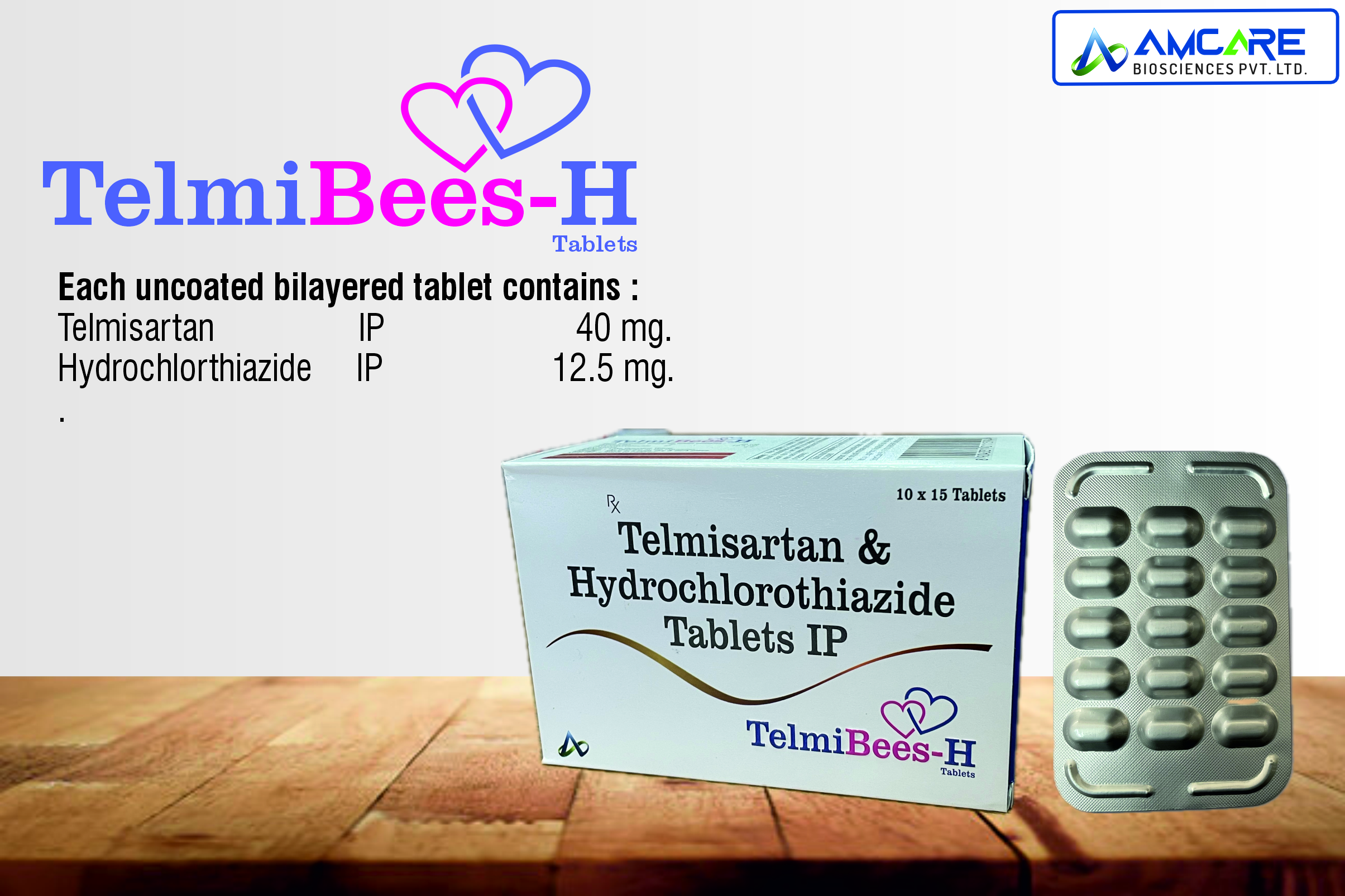 TELMIBEES-H - Amcare Biosciences