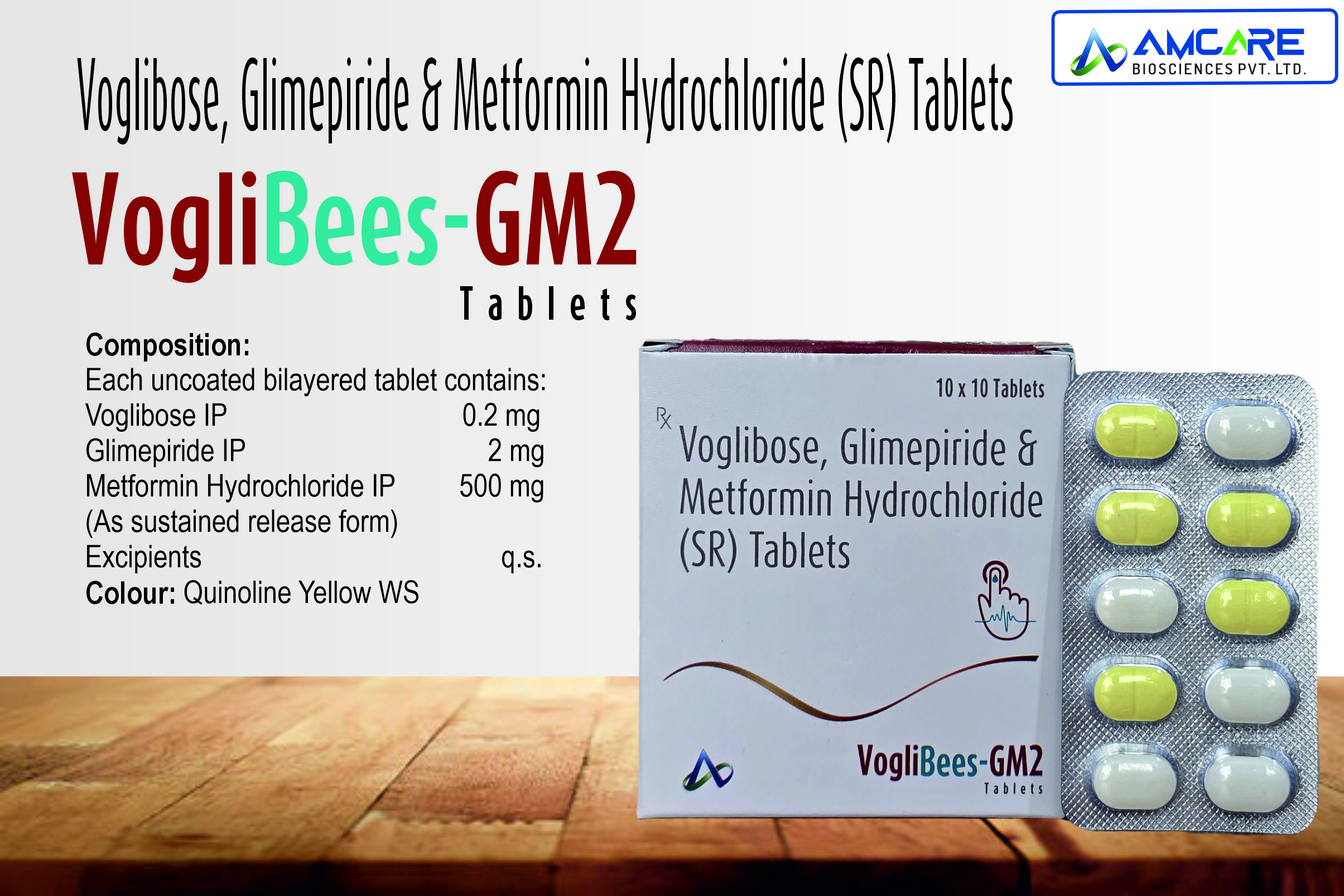 VOGLIBEES GM2 - Amcare Biosciences