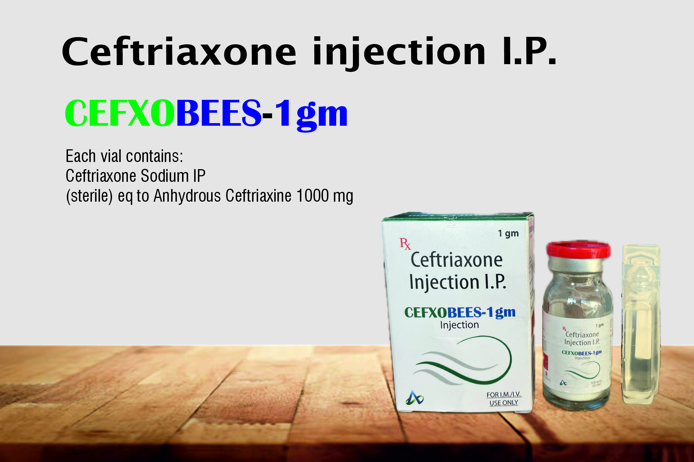 CEFXOBEES-1 GM - Amcare Biosciences