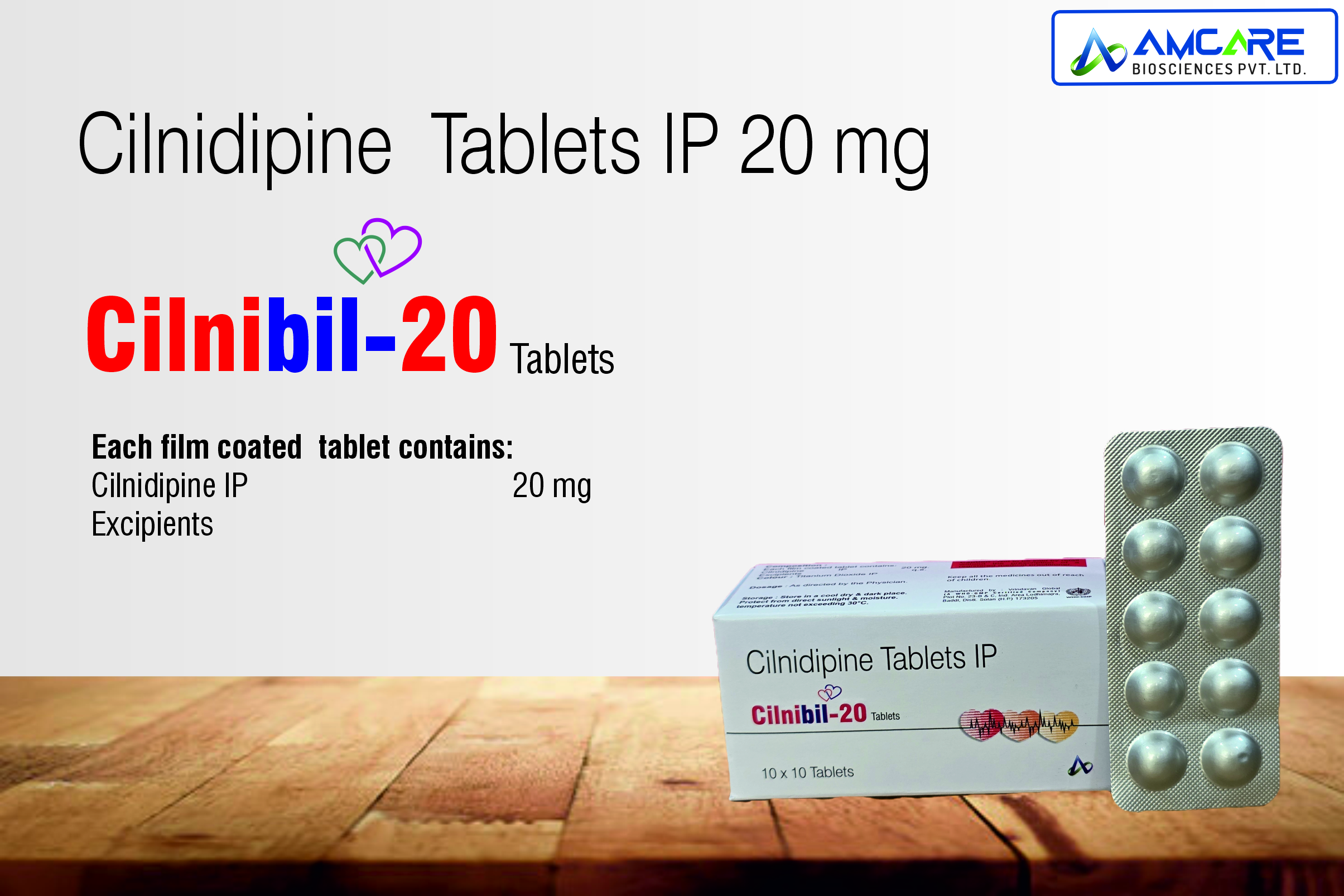 CILNIBIL-20 - Amcare Biosciences