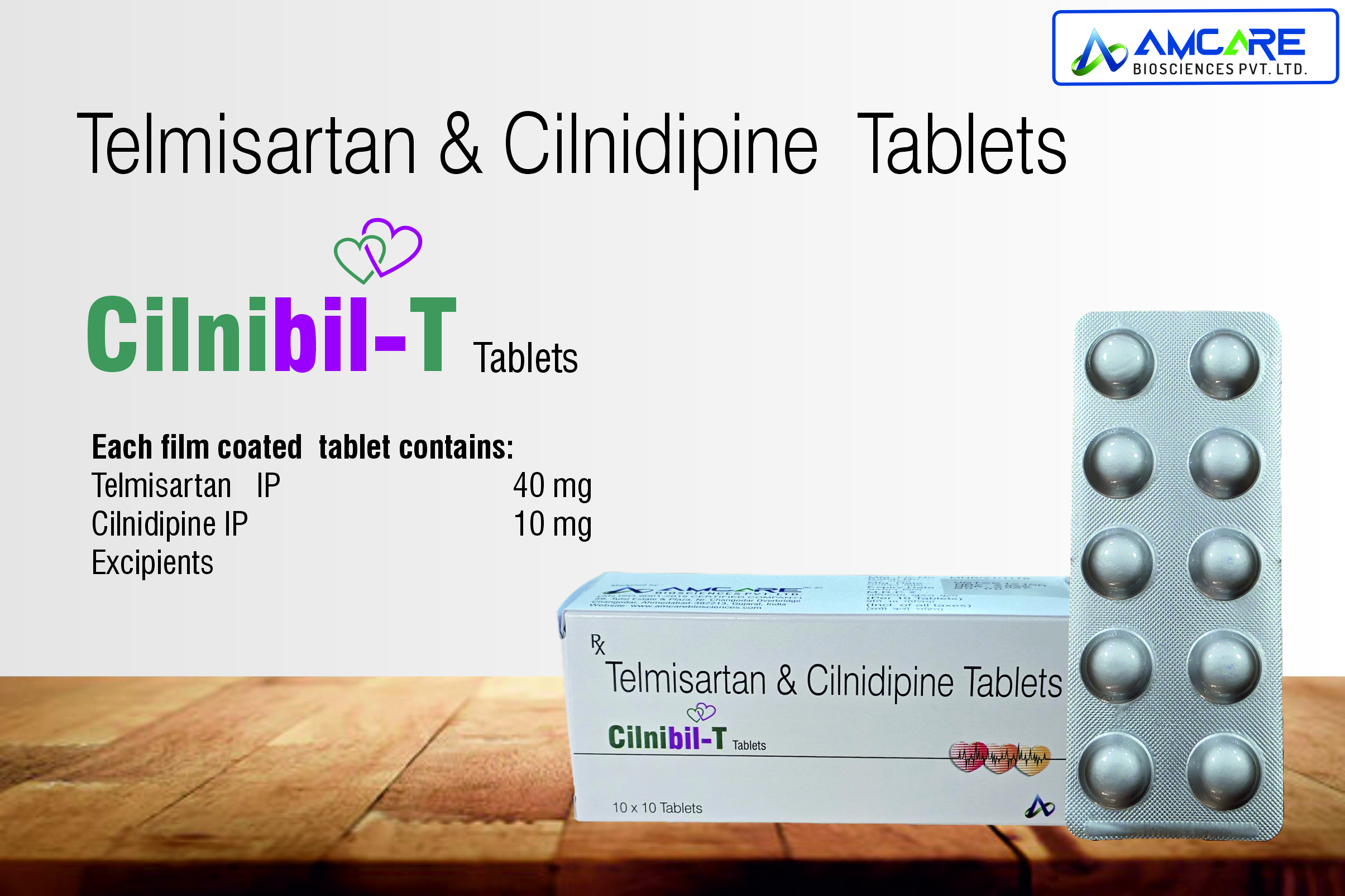 CILNIBIL-T - Amcare Biosciences