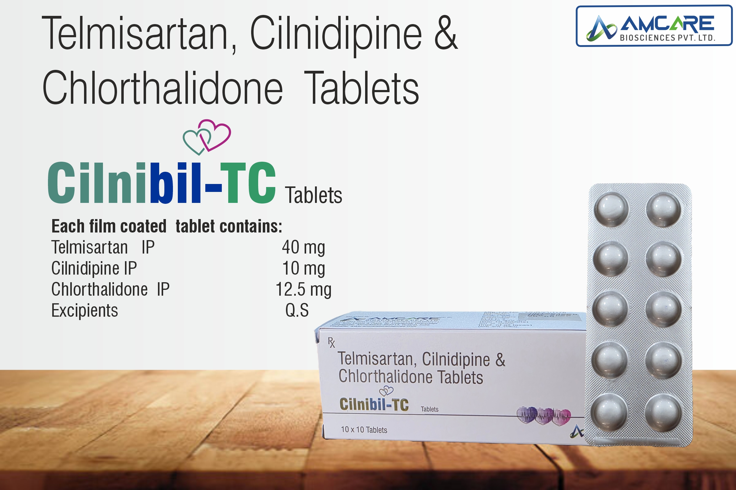 CILNIBIL-TC - Amcare Biosciences