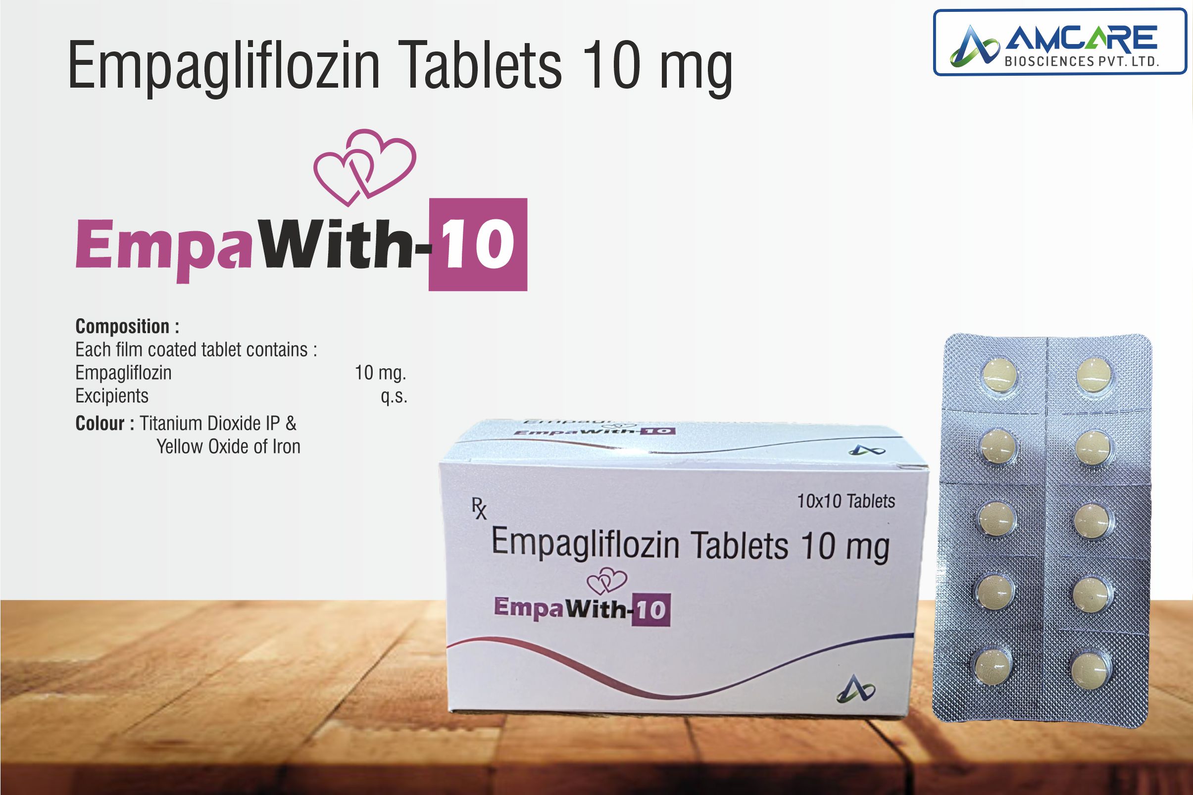 EMPAWITH-10 - Amcare Biosciences