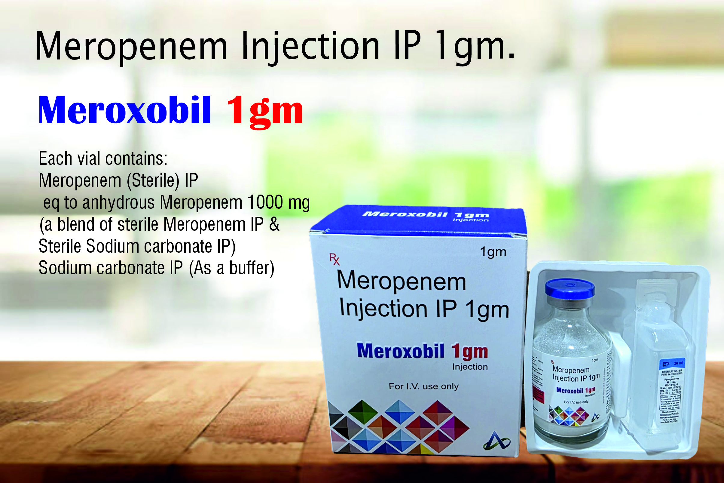 MEROXOBIL- 1 GM - Amcare Biosciences