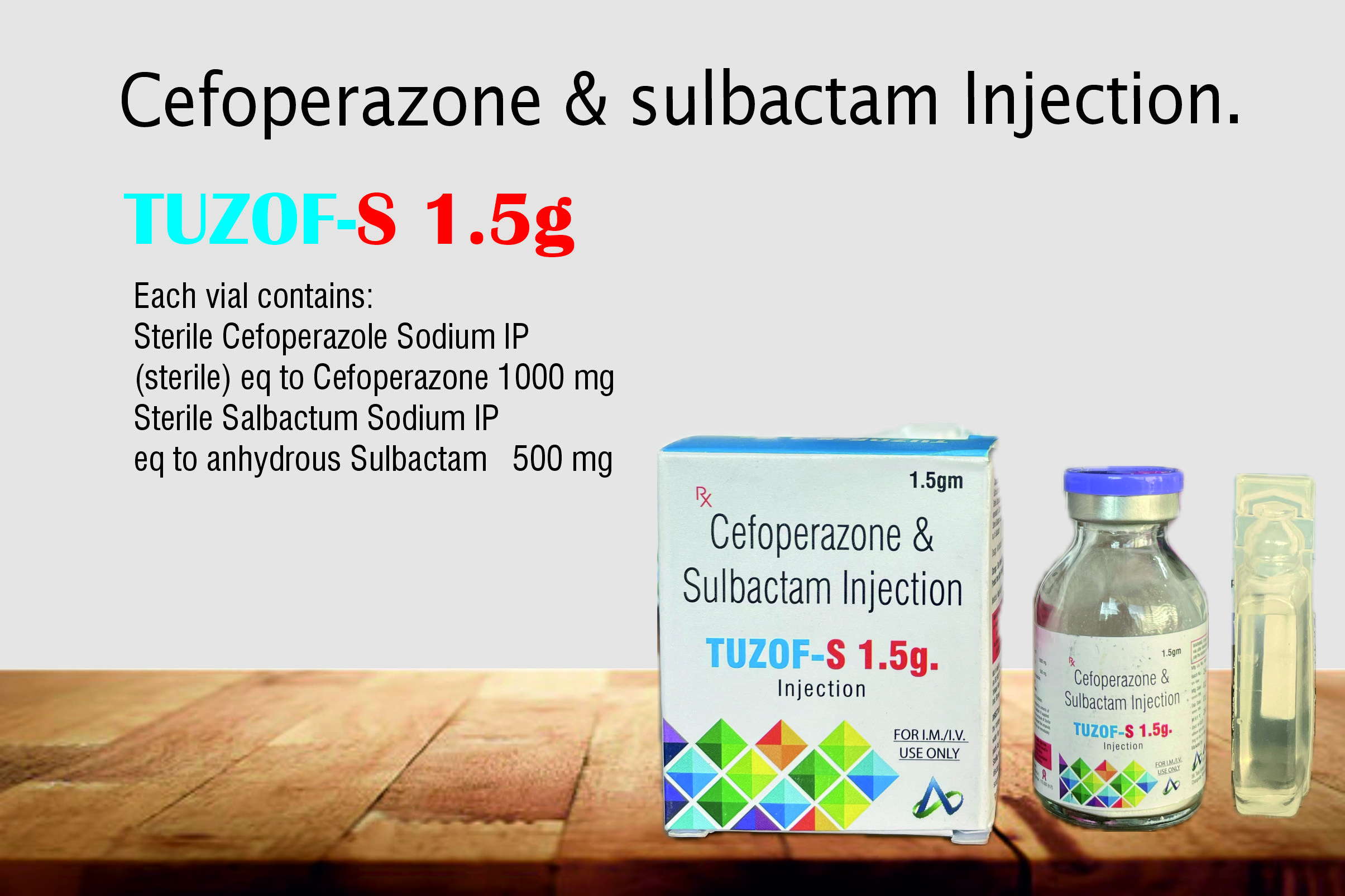 TUZOF-S 1.5gm - Amcare Biosciences