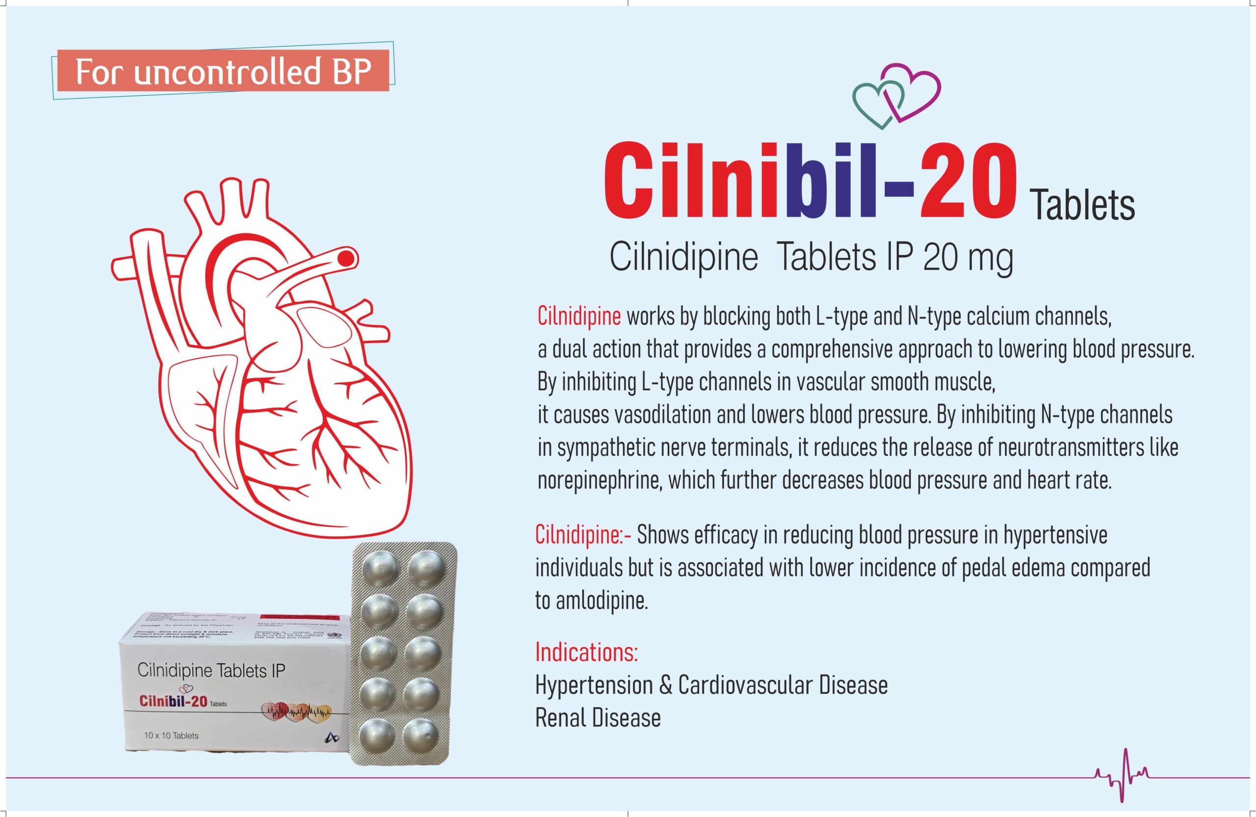 CILNIBIL-20 - Amcare Biosciences