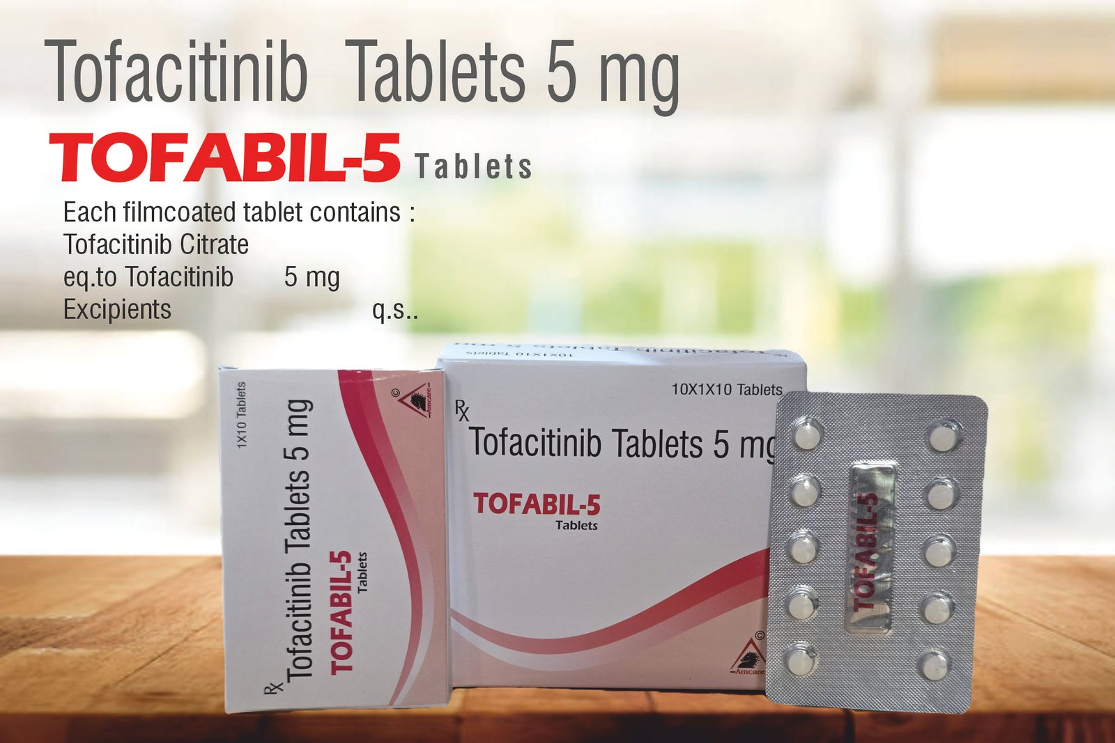 TOFABIL-5 Tablets | Tofacitinib 5 mg | Amcare Biosciences