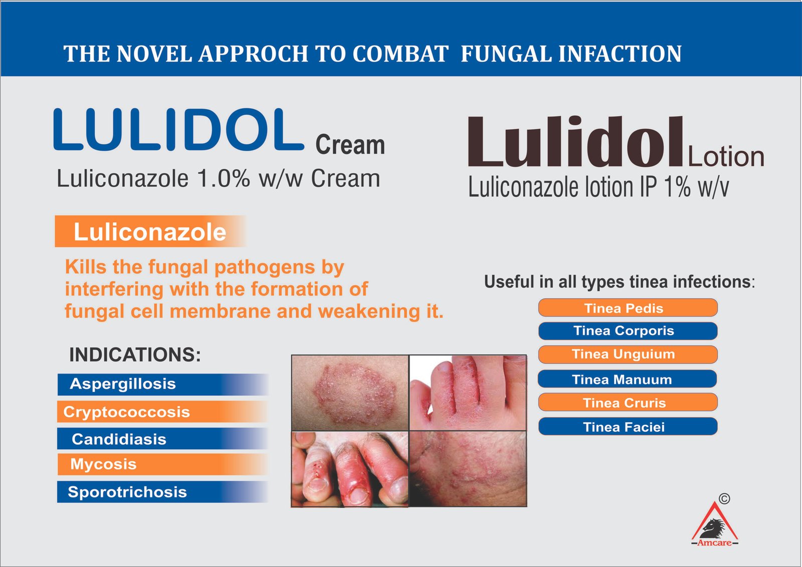 Lulidol Cream 1% | Luliconazole | Amcare