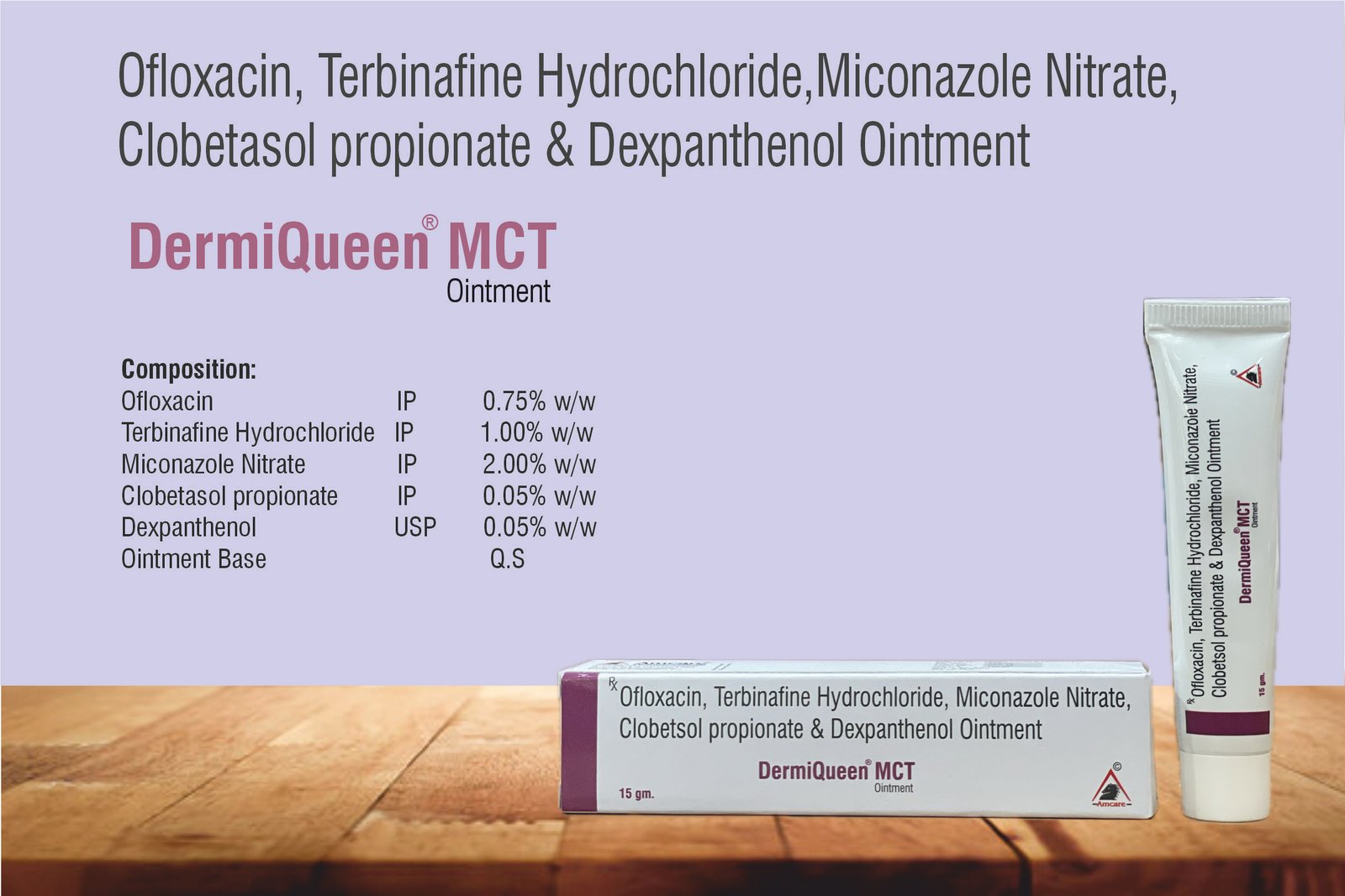 DERMIQUEEN MCT Ointment | Amcare Pharmaceuticals